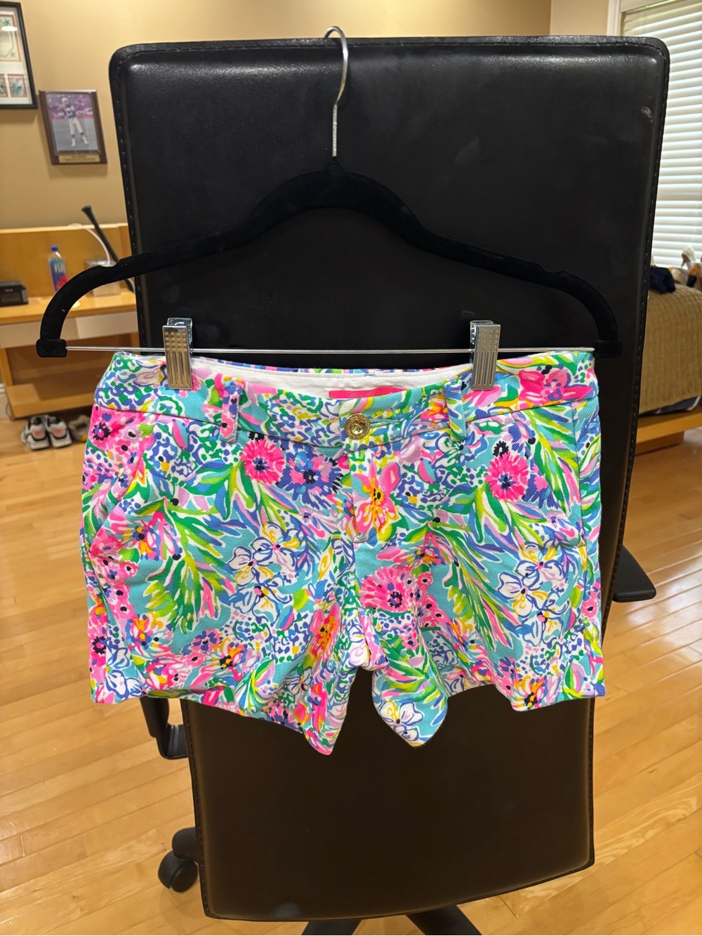 Lilly Pulitzer Floral Print Women's Shorts - Pink Multi